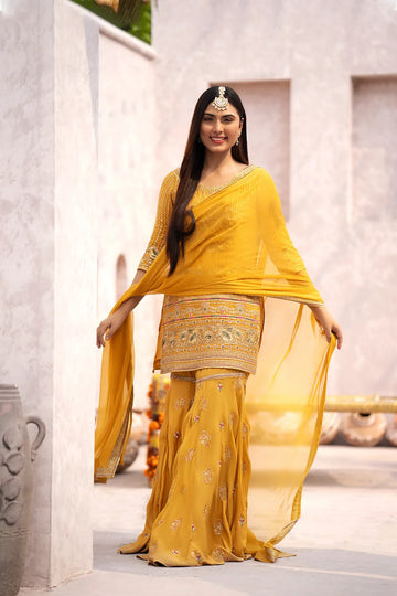 Erum Khan | Sakhiyan Formals | GENDA - Rang-e-Khaas