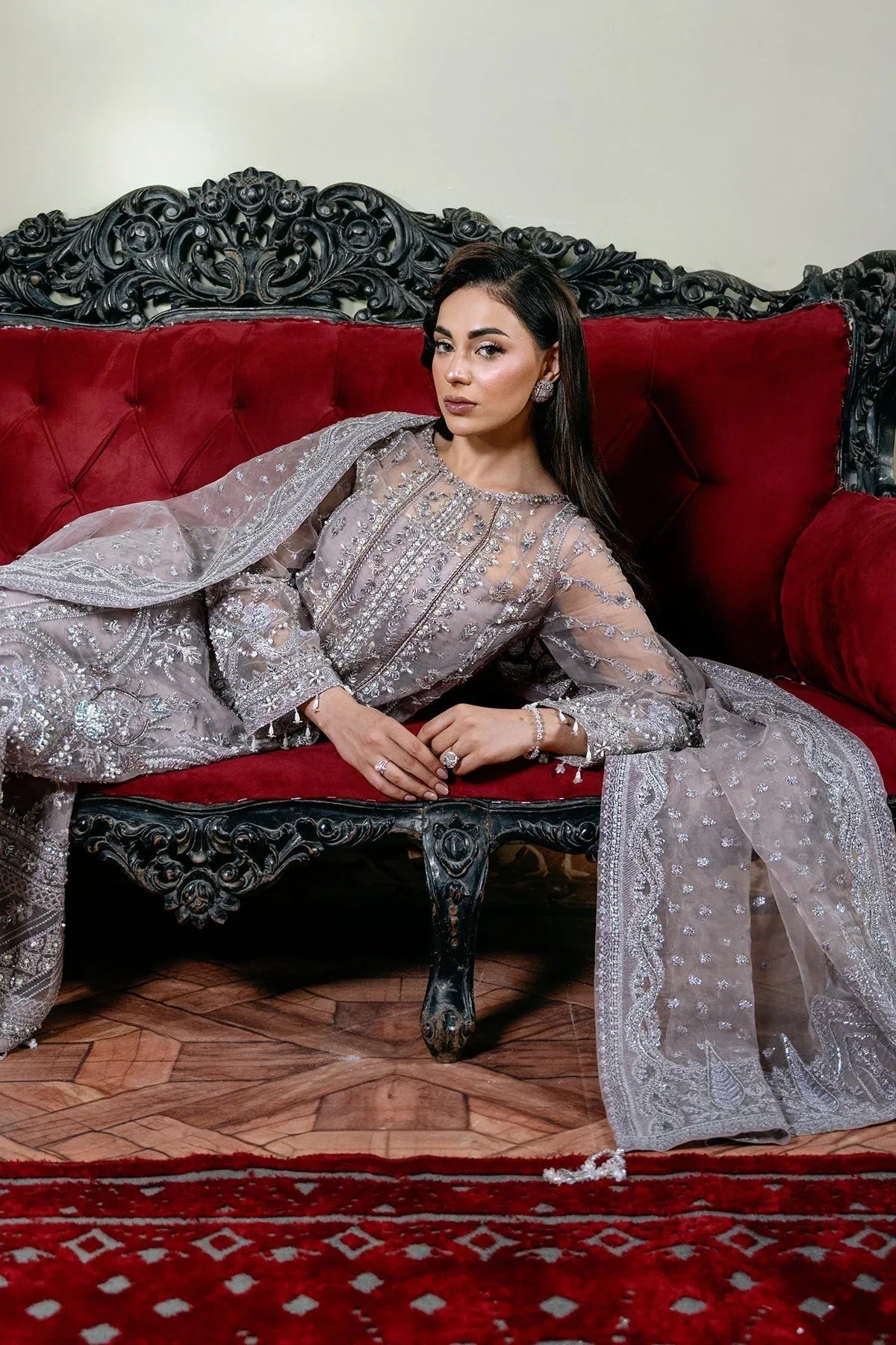 Mina Kashif | Kahani Formals | Rukhsar - Rang-e-Khaas
