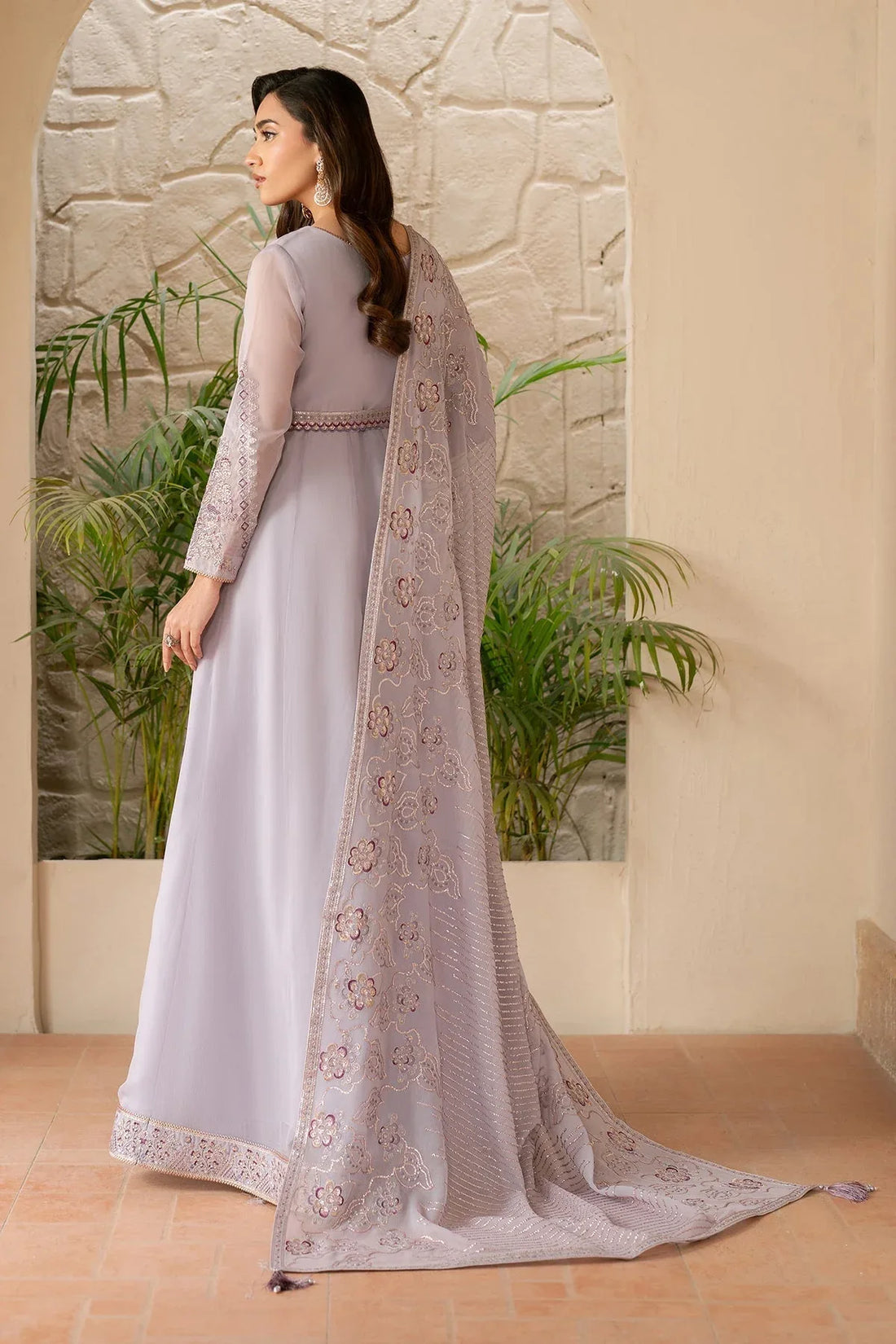 Alizeh | Ready to wear | Lilac Dress 3 piece - RTW1028 - Rang-e-Khaas