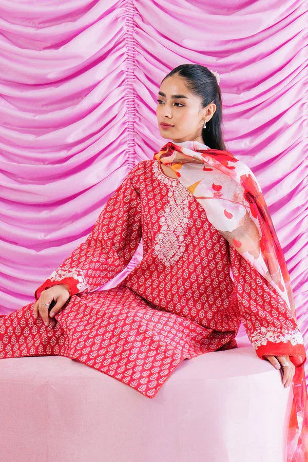 Ayzel | Renisa Lawn Collection | DINA - Rang-e-Khaas
