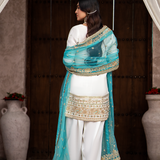 Erum Khan | Sakhiyan Formals | SUFAID PHOOL
