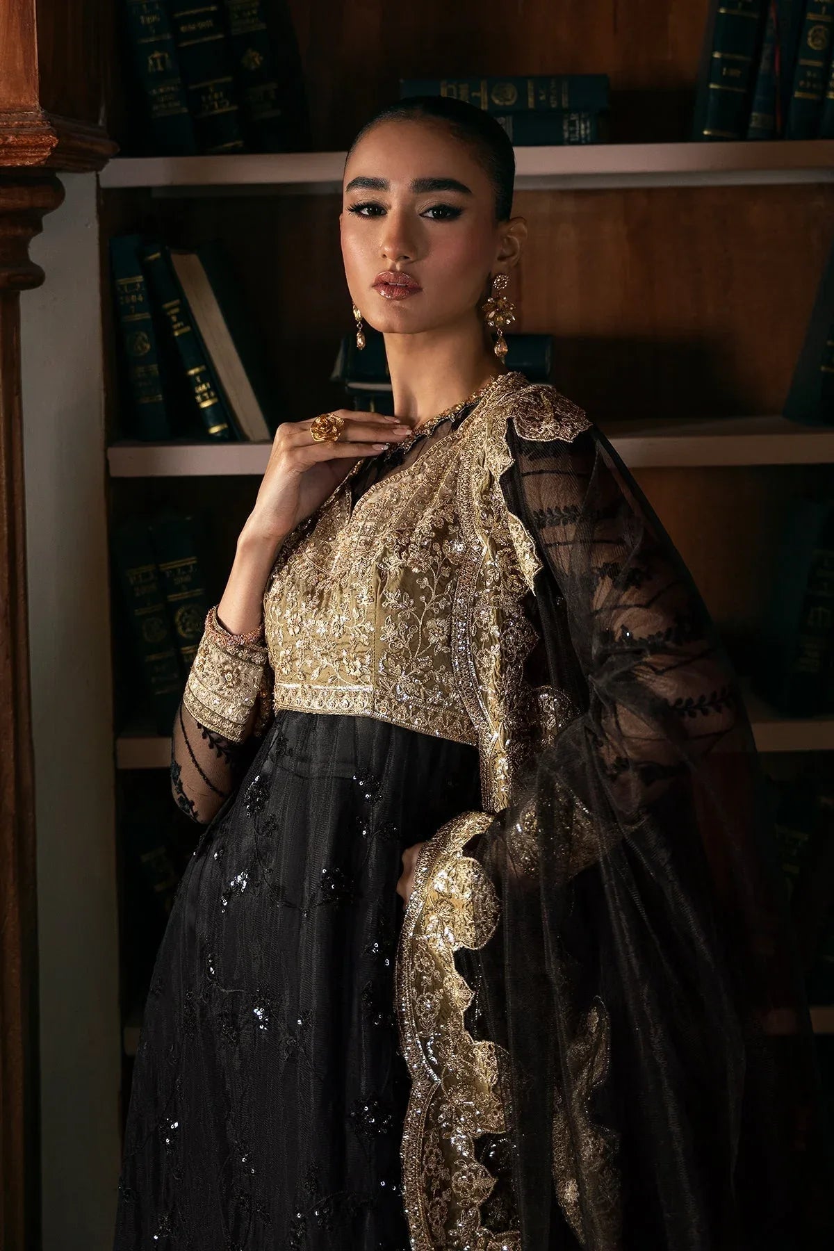 Mina Kashif | Emilie Formals | Opallene - Rang-e-Khaas
