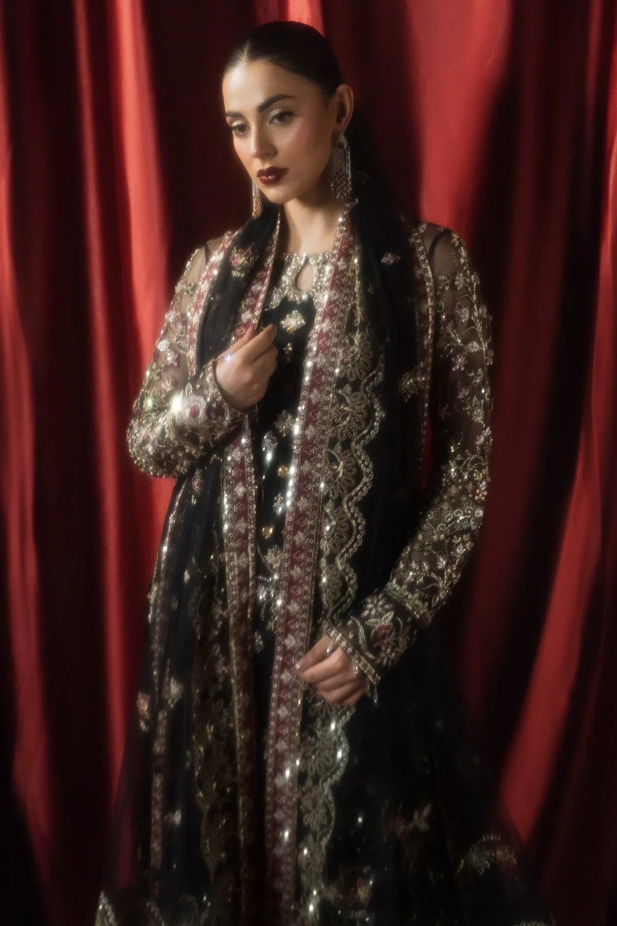 Mina Kashif | Kahani Formals | Sharjeena - Rang-e-Khaas