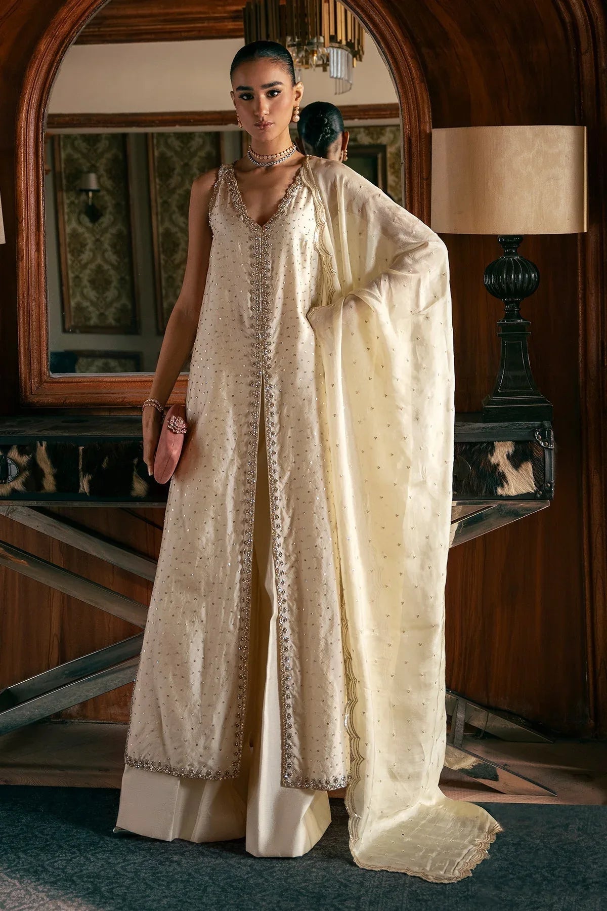 Mina Kashif | Emilie Formals | Rosia - Rang-e-Khaas