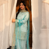 Erum Khan | Sakhiyan Formals | SUFAID PHOOL