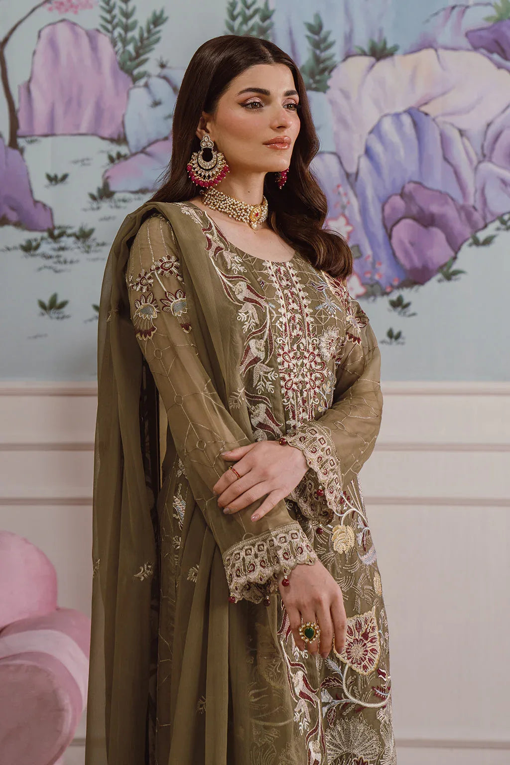 Ramsha | Ramsha Collection | F-2510 - Rang-e-Khaas