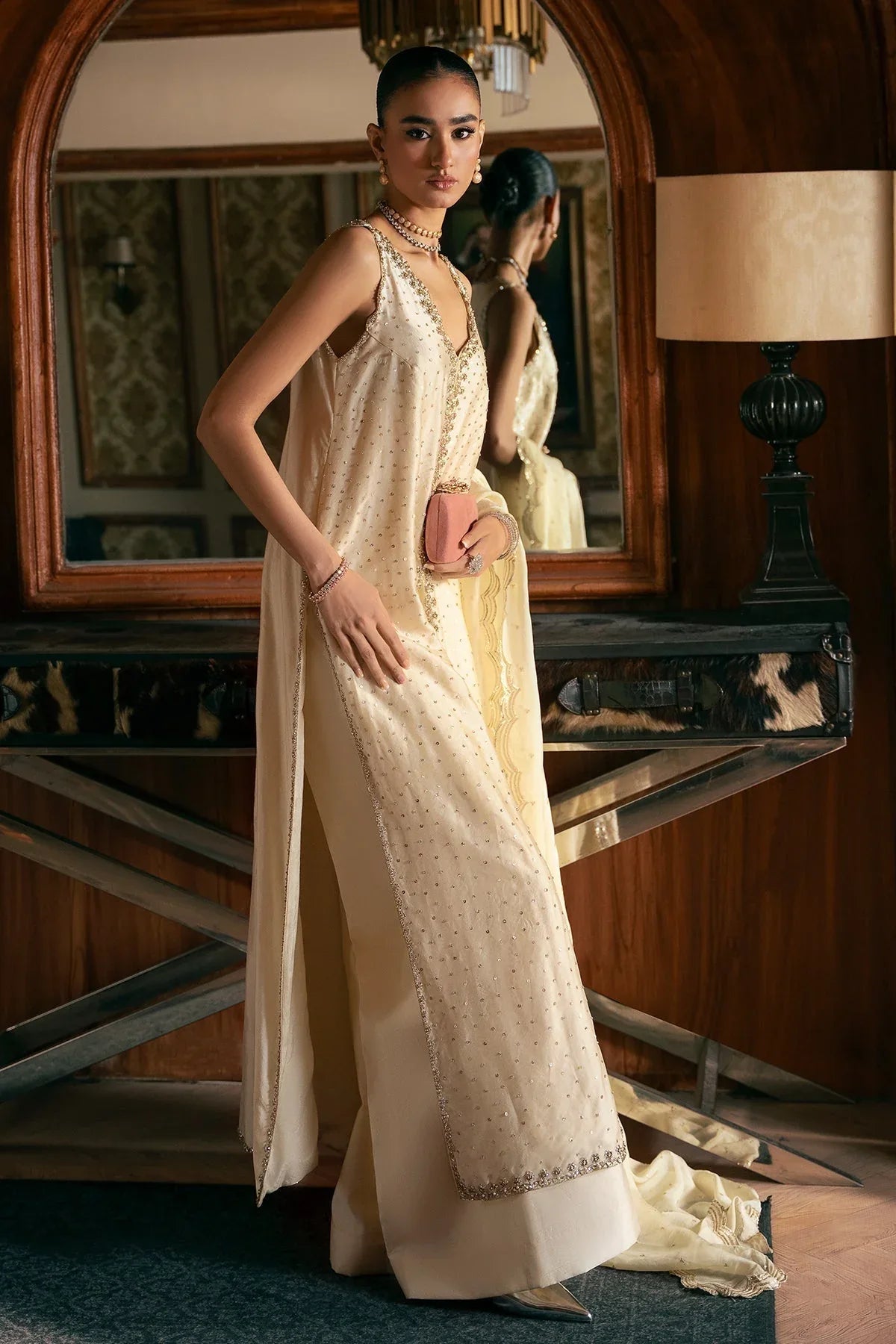 Mina Kashif | Emilie Formals | Rosia - Rang-e-Khaas