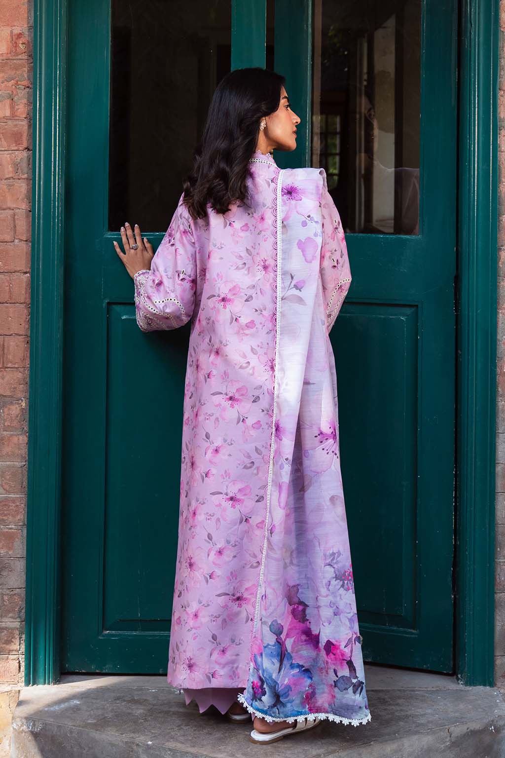 Neeshay | Summer Lines Printkari 25 | WISTERIA - Rang-e-Khaas