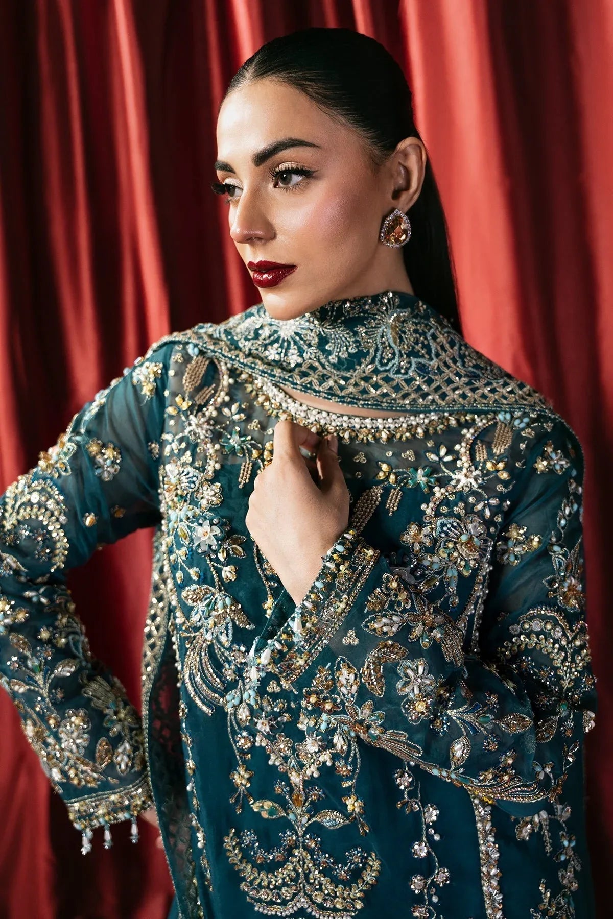 Mina Kashif | Kahani Formals | Arshia - Rang-e-Khaas