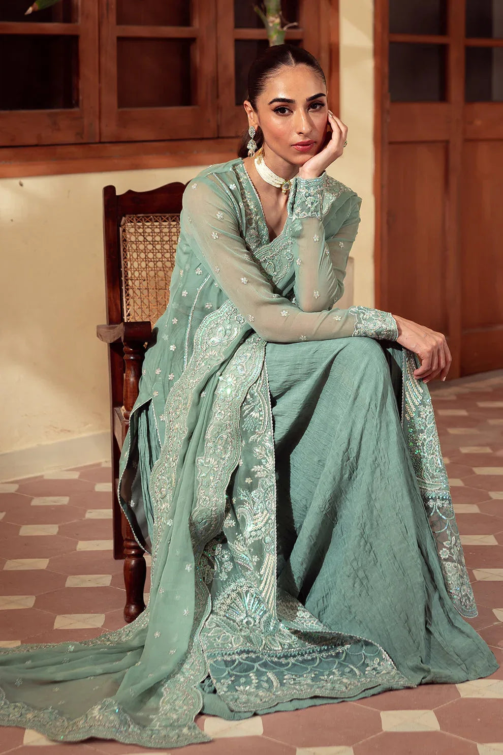 Neeshay | Dastaan Luxury Chiffon | Heer - Rang-e-Khaas