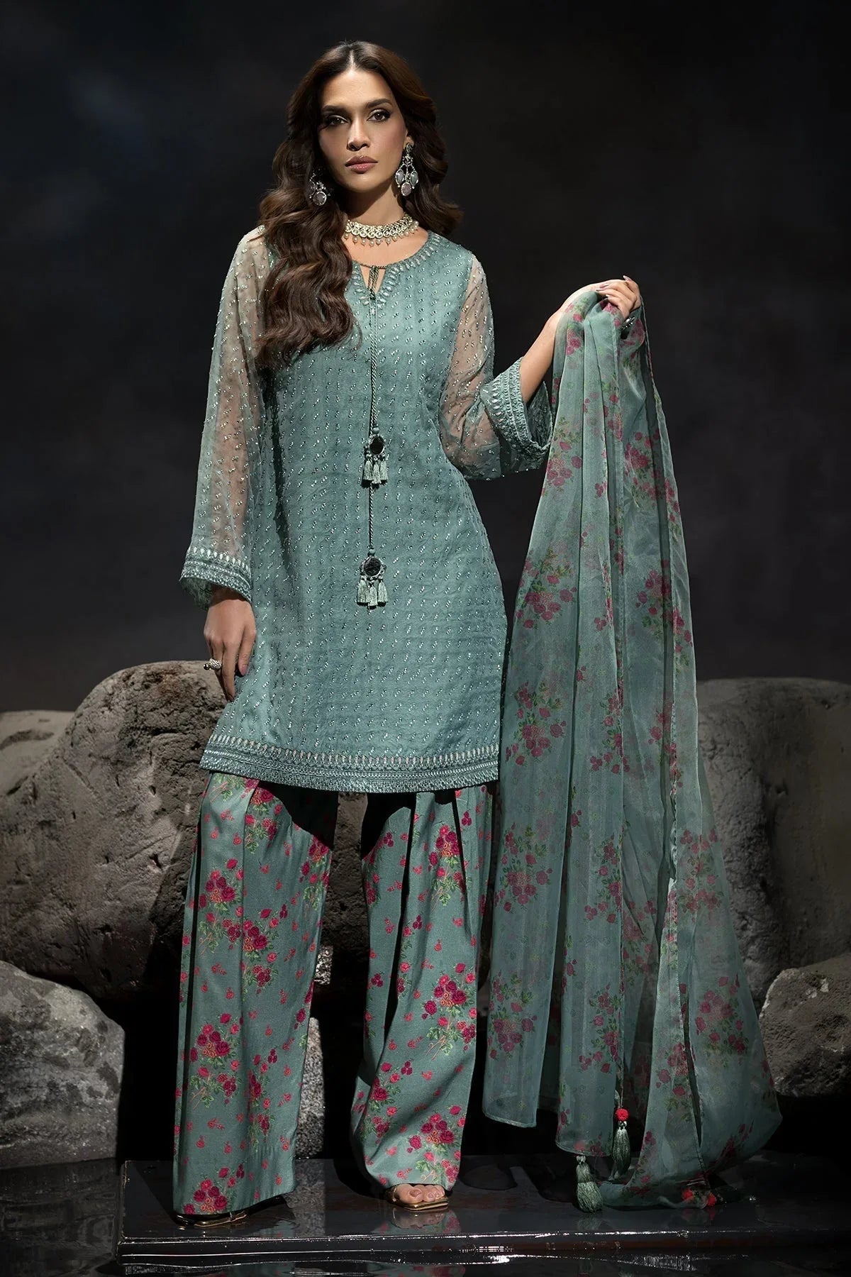 Charizma | Festive Pret | CMA-4-102 - Rang-e-Khaas