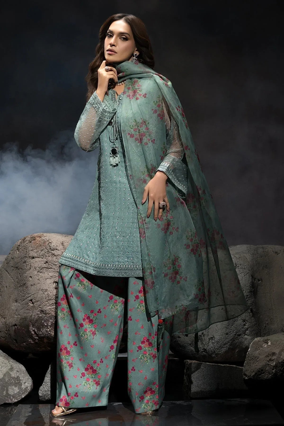 Charizma | Festive Pret | CMA-4-102 - Rang-e-Khaas