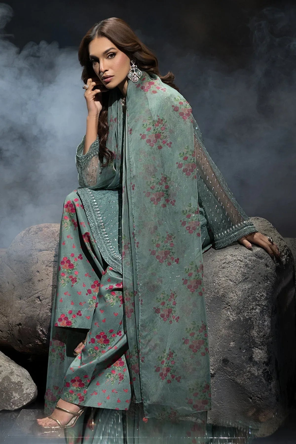 Charizma | Festive Pret | CMA-4-102 - Rang-e-Khaas