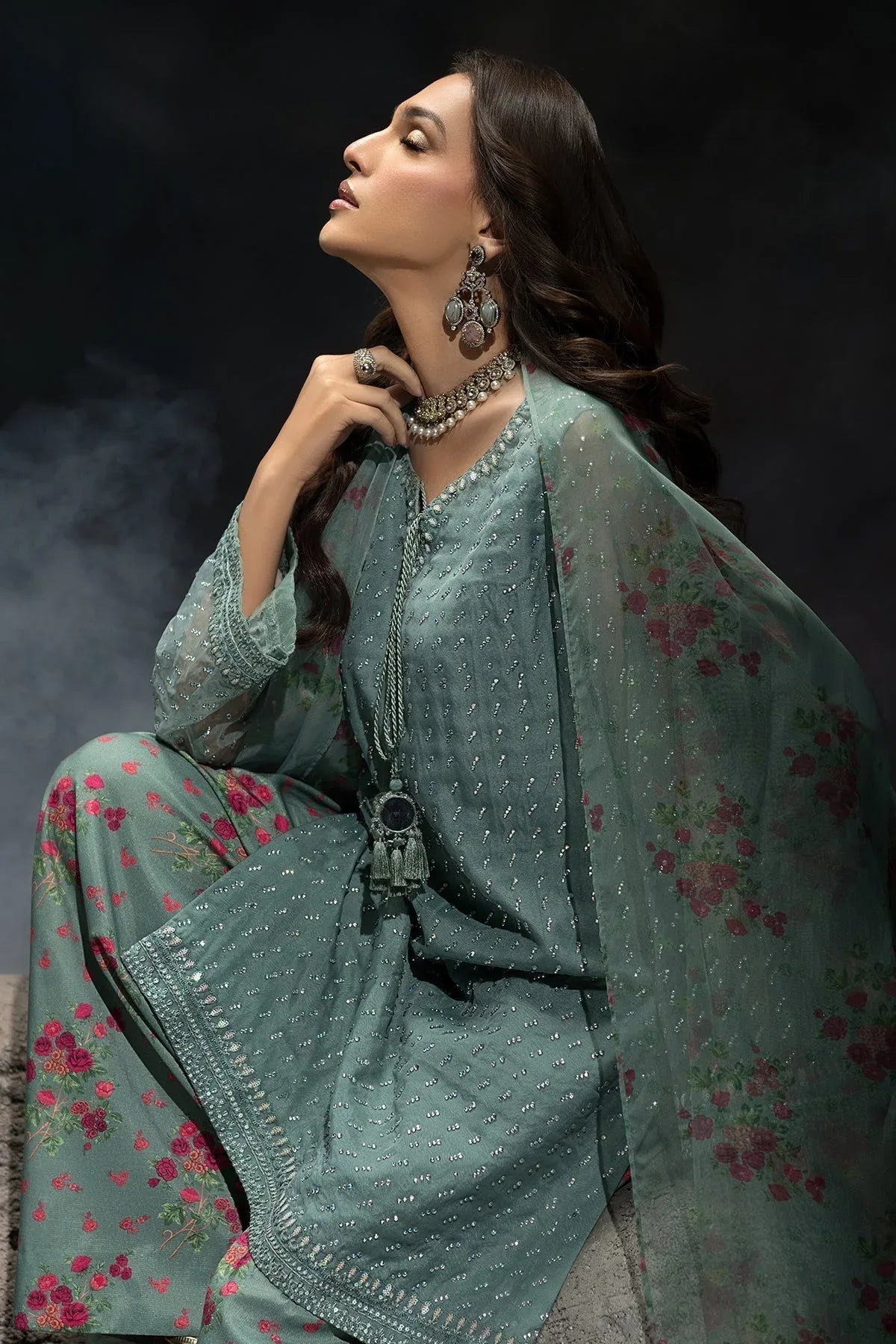 Charizma | Festive Pret | CMA-4-102 - Rang-e-Khaas