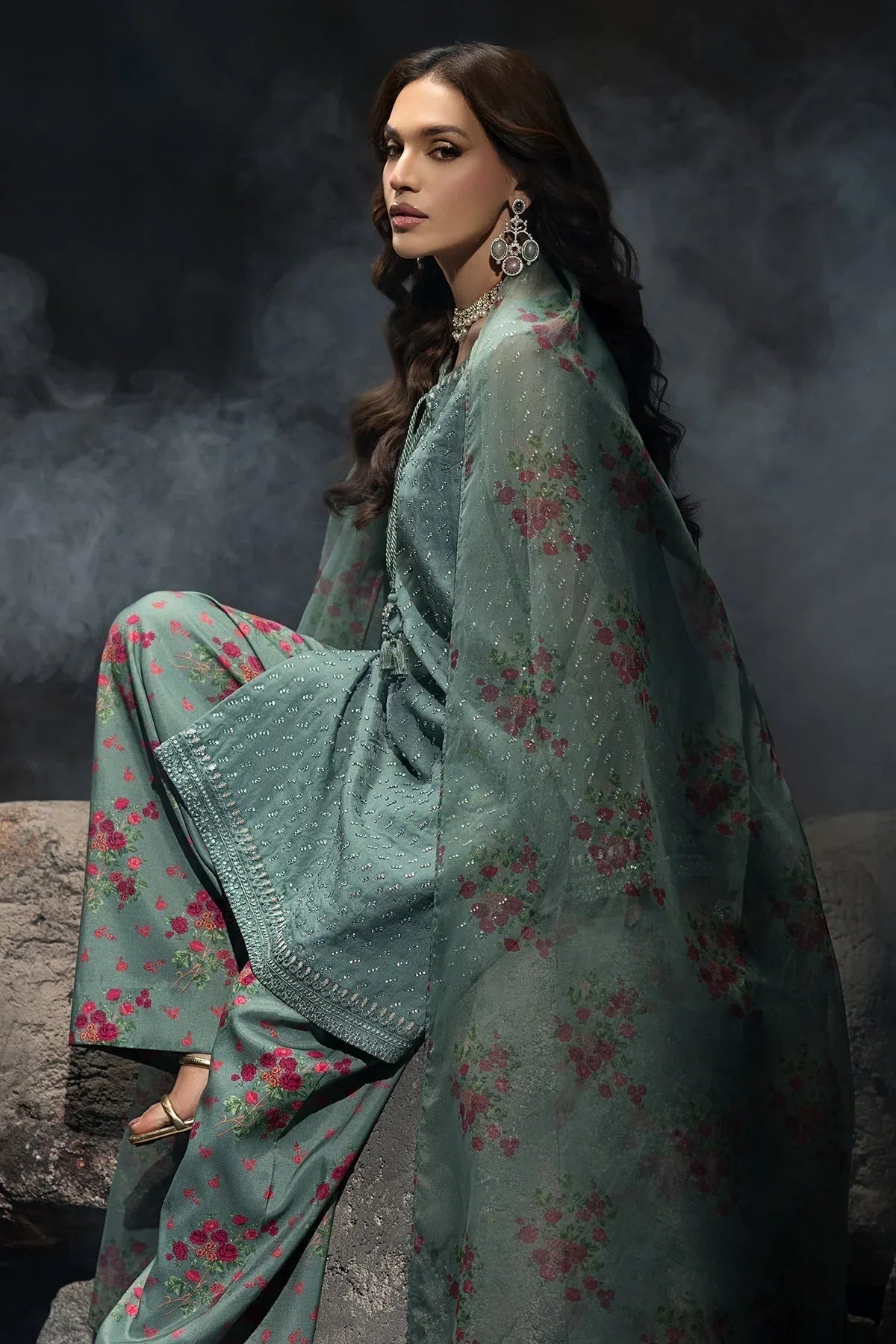 Charizma | Festive Pret | CMA-4-102 - Rang-e-Khaas