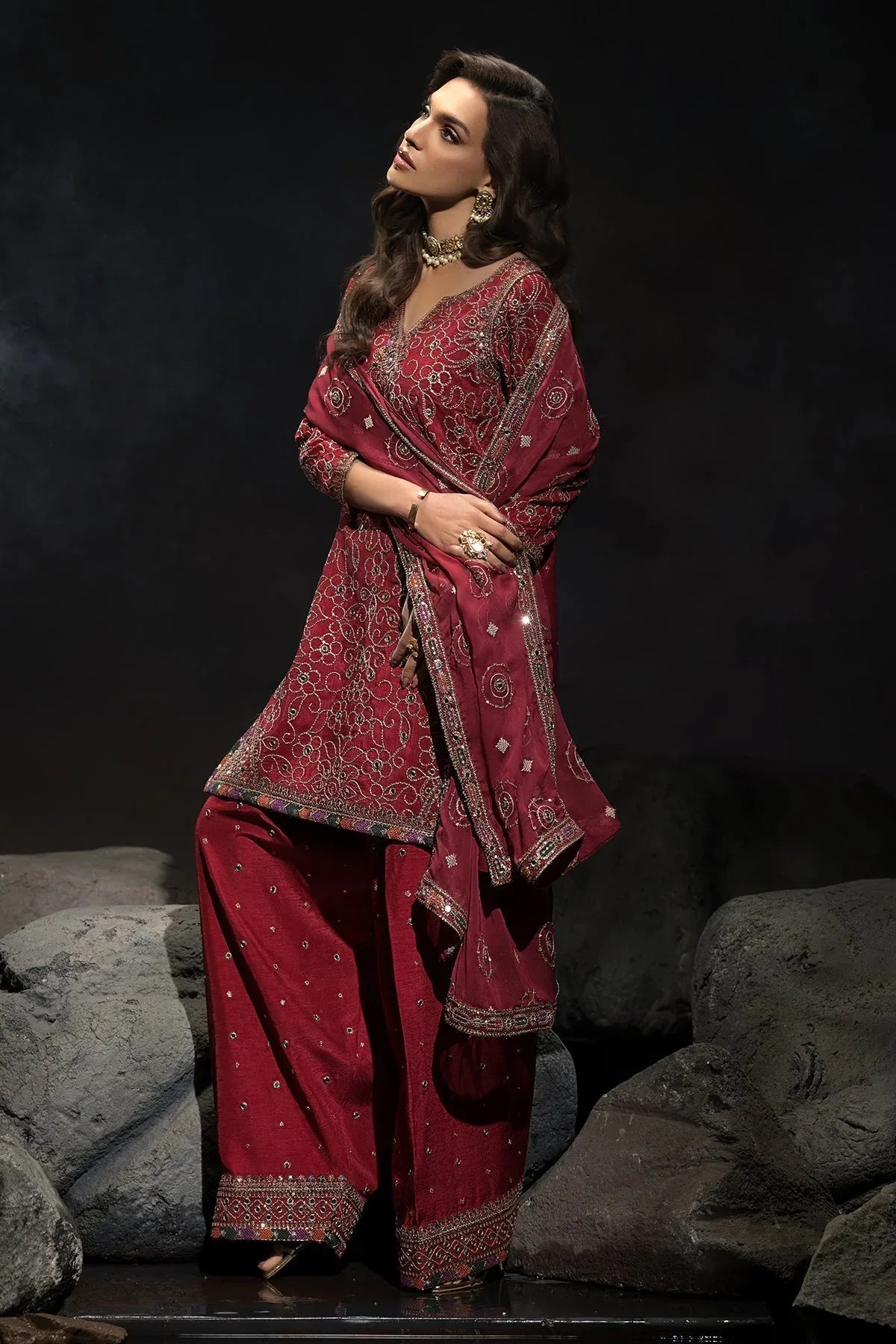 Charizma | Statement Dresses | CMA-4-117 - Rang-e-Khaas