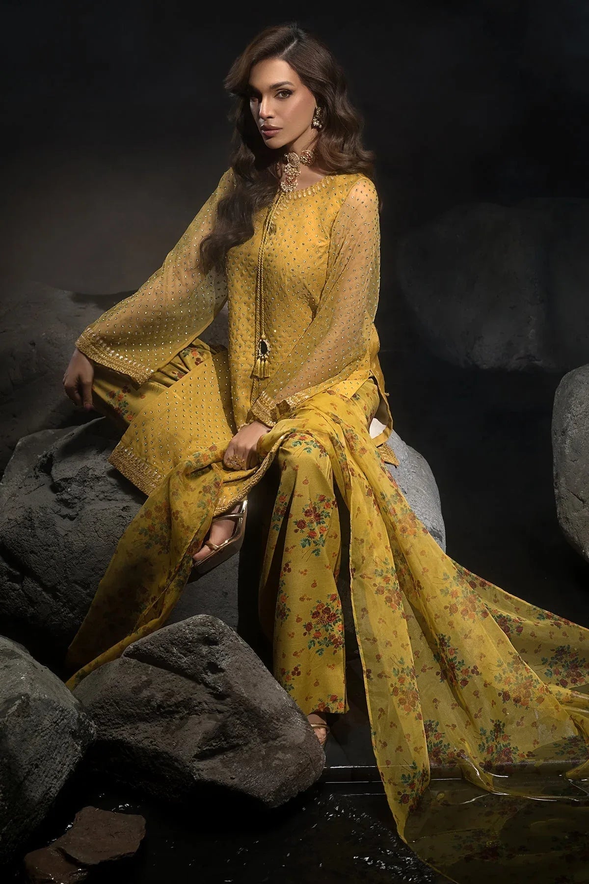 Charizma | Festive Pret | CMA-4-103 - Rang-e-Khaas
