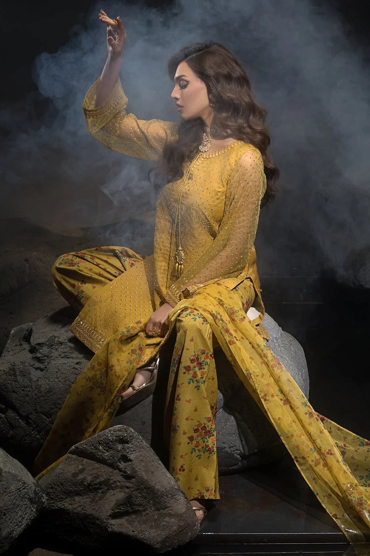 Charizma | Festive Pret | CMA-4-103 - Rang-e-Khaas