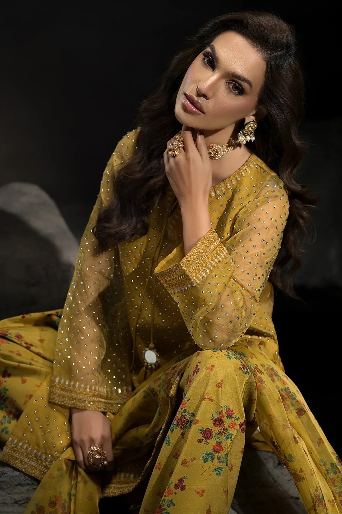 Charizma | Festive Pret | CMA-4-103 - Rang-e-Khaas