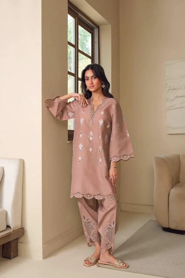 Noor by Saadia Asad | Noor Pret 25 | D8 - Pink Whim - Rang-e-Khaas