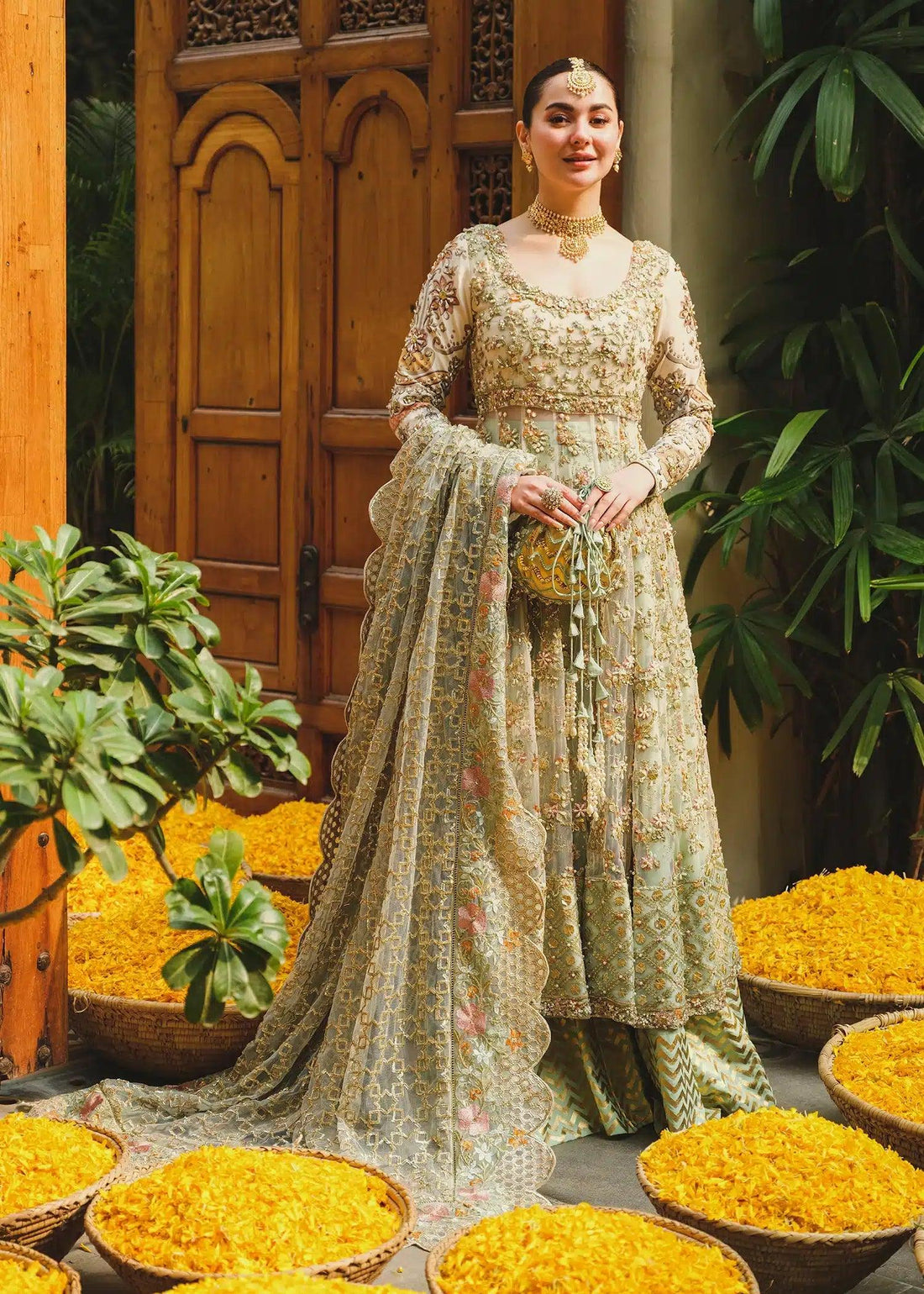 Saira Shakira | Wedding Collection 24 | Taupe - Rang-e-Khaas