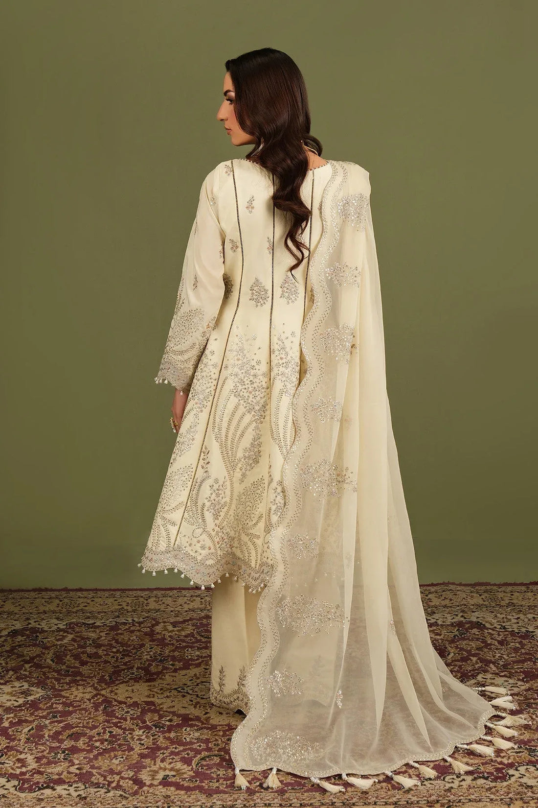 Alizeh | Luxe Raw Silk | AF-RS-13-Emily - Rang-e-Khaas