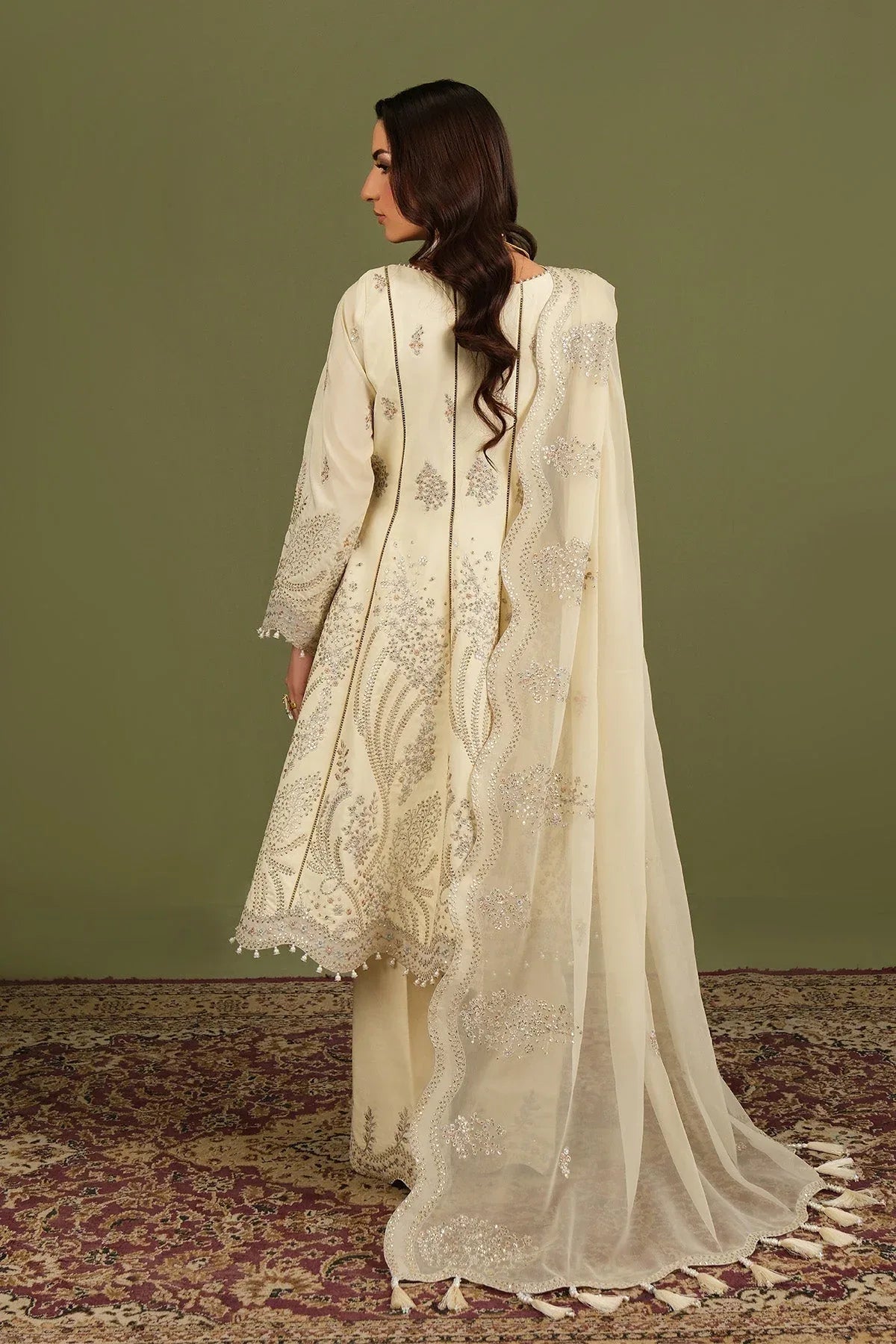 Alizeh | Luxe Raw Silk | AF-RS-13-Emily - Rang-e-Khaas