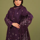 Alizeh | Luxe Raw Silk | AF-RS-09-Mulbery