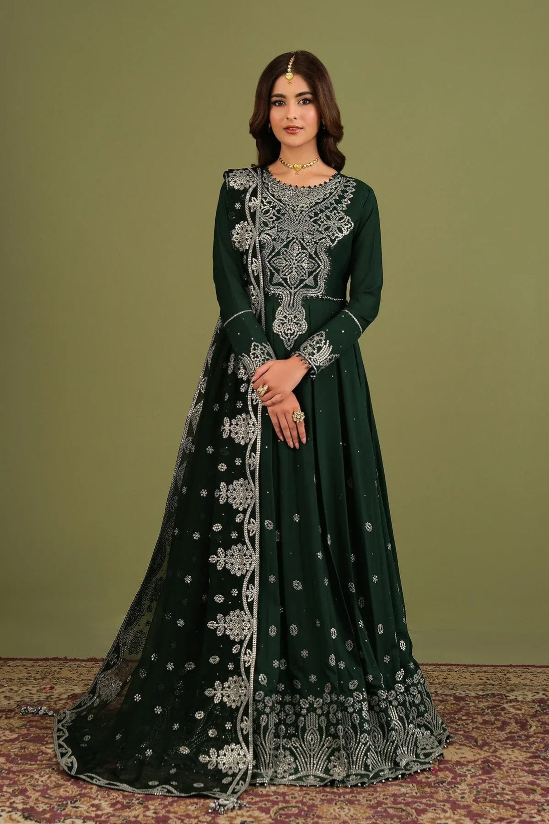 Alizeh | Luxe Raw Silk | AF-RS-14-Alice - Rang-e-Khaas