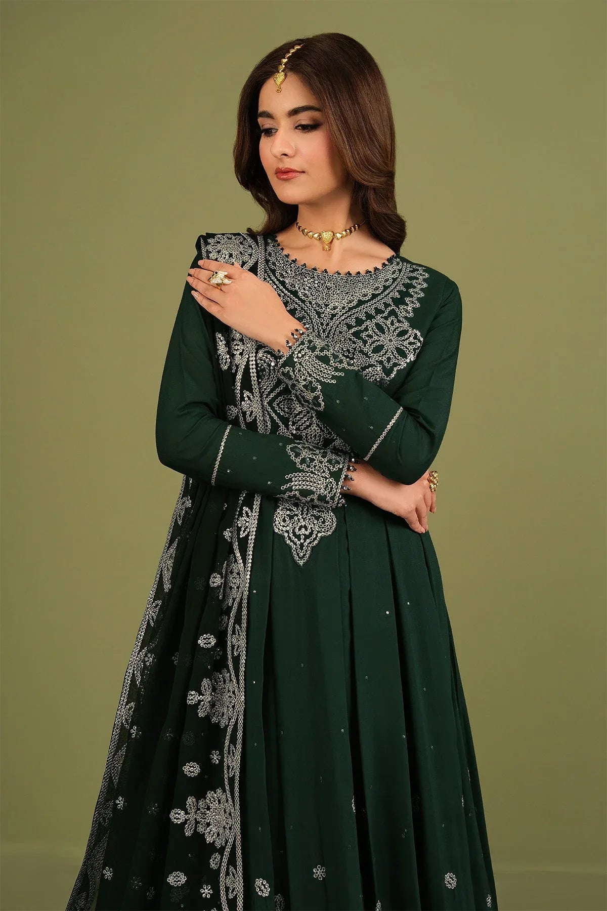 Alizeh | Luxe Raw Silk | AF-RS-14-Alice - Rang-e-Khaas