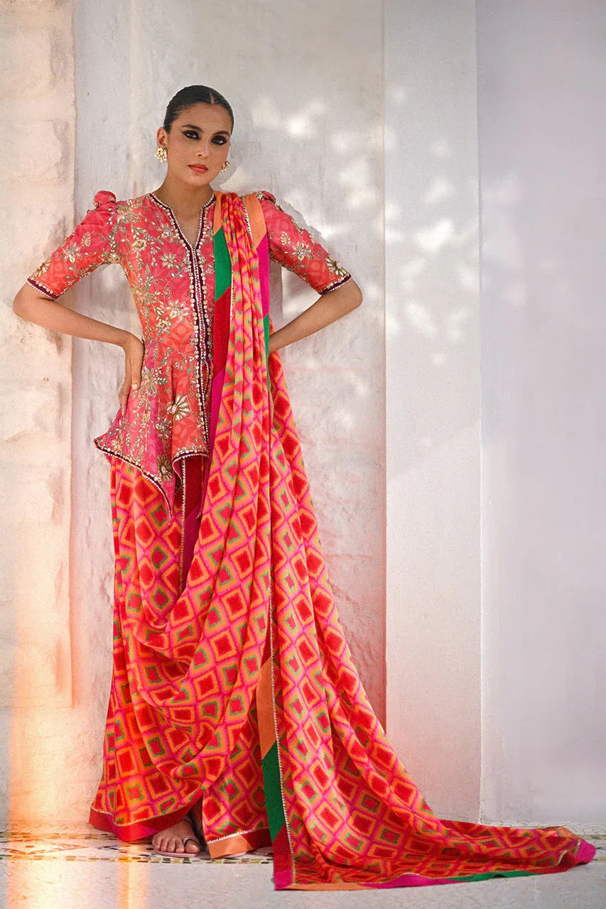 Sania Maskatiya | Fall Festive Glimmer | Laine - Rang-e-Khaas