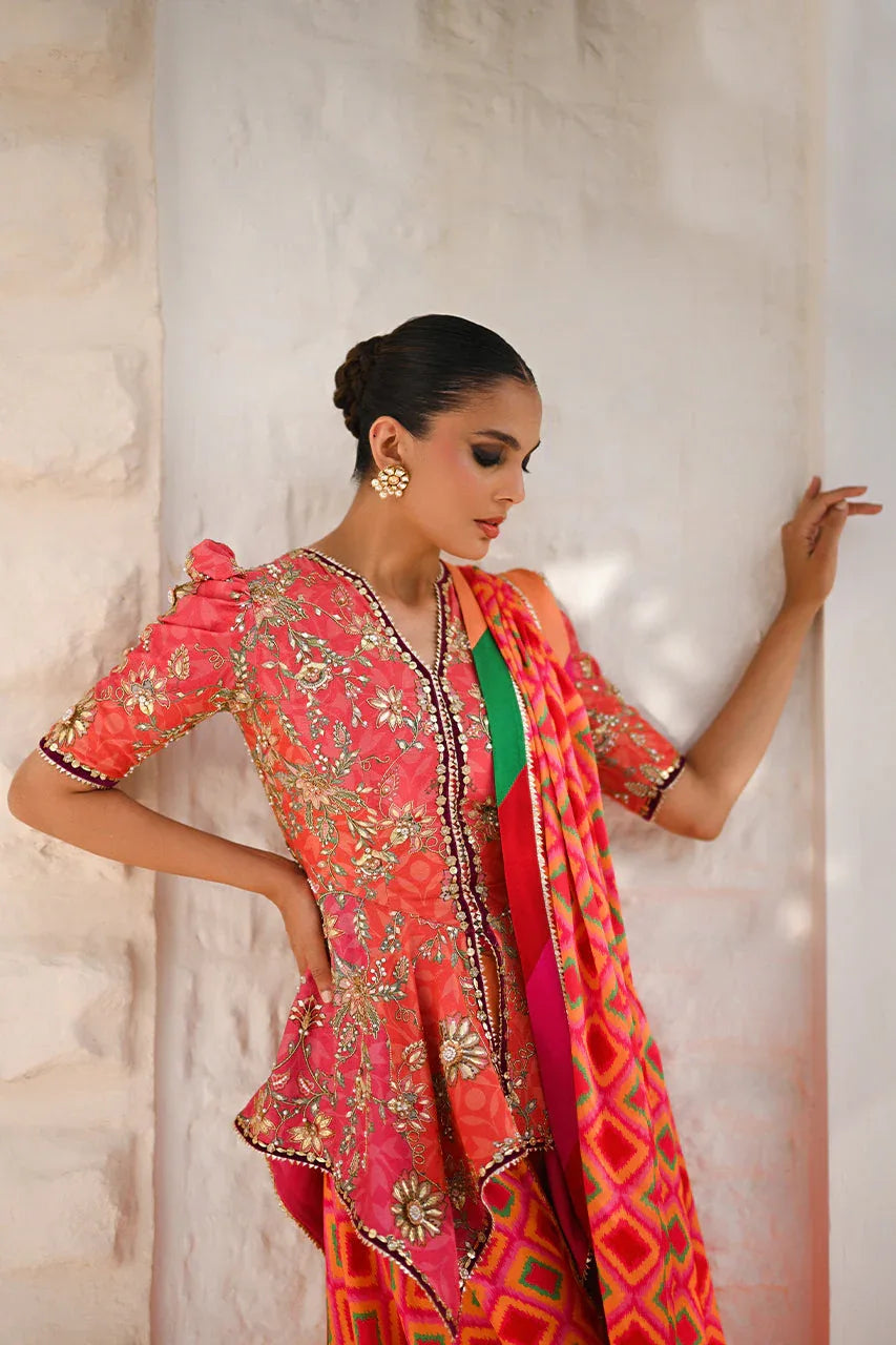 Sania Maskatiya | Fall Festive Glimmer | Laine - Rang-e-Khaas