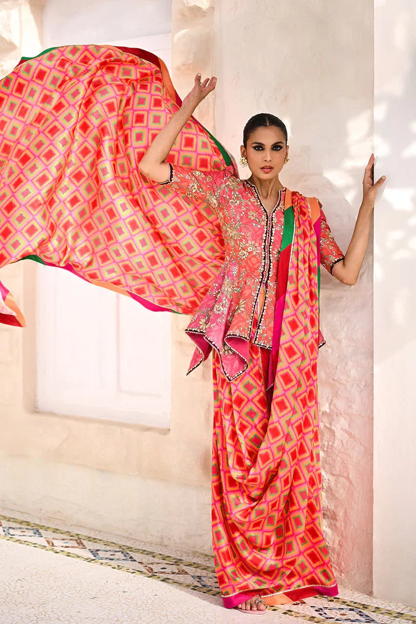 Sania Maskatiya | Fall Festive Glimmer | Laine - Rang-e-Khaas