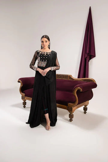 Maria Osama Khan | Tiffany Formals | Obsidian - Rang-e-Khaas