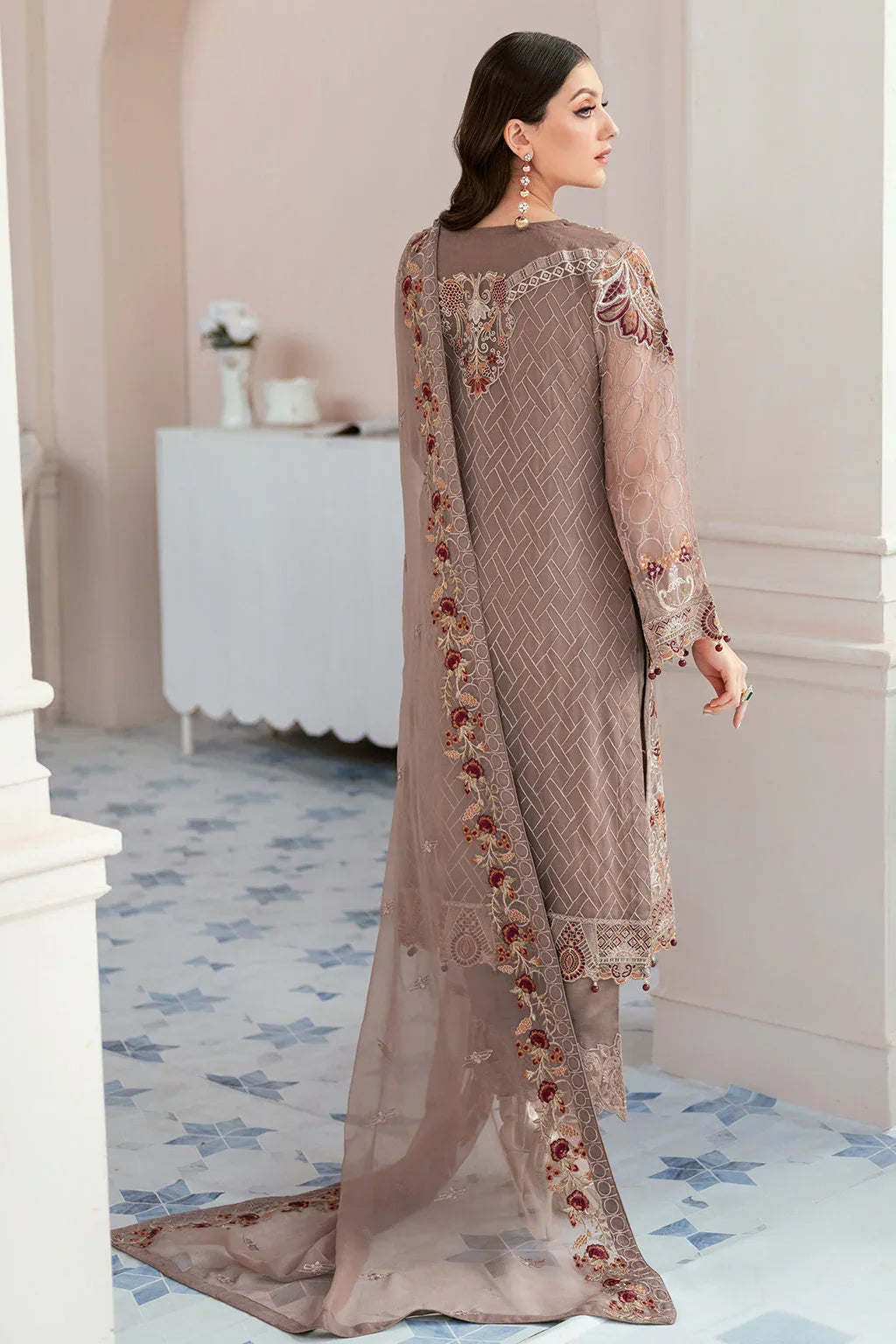 Ramsha | Rangoon Chiffon Collection 24 | D-905 - Rang-e-Khaas