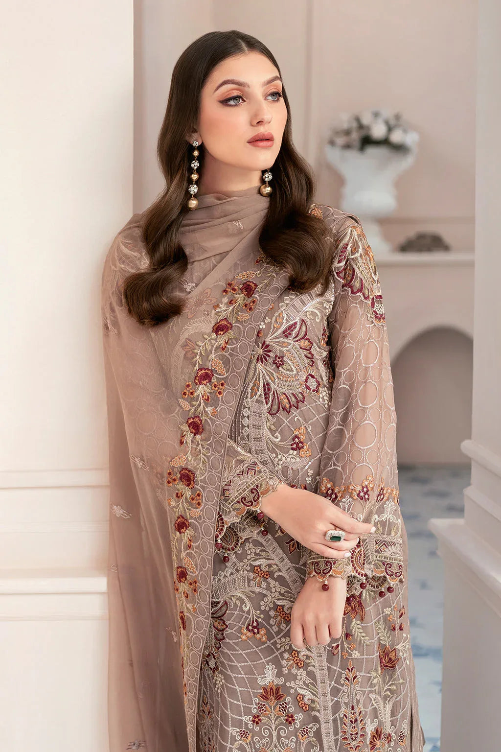 Ramsha | Rangoon Chiffon Collection 24 | D-905 - Rang-e-Khaas