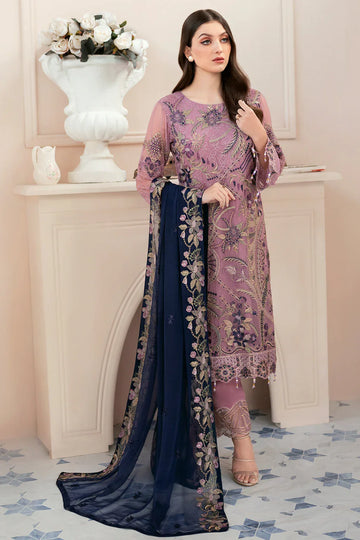 Ramsha | Rangoon Chiffon Collection 24 | D-910 - Rang-e-Khaas