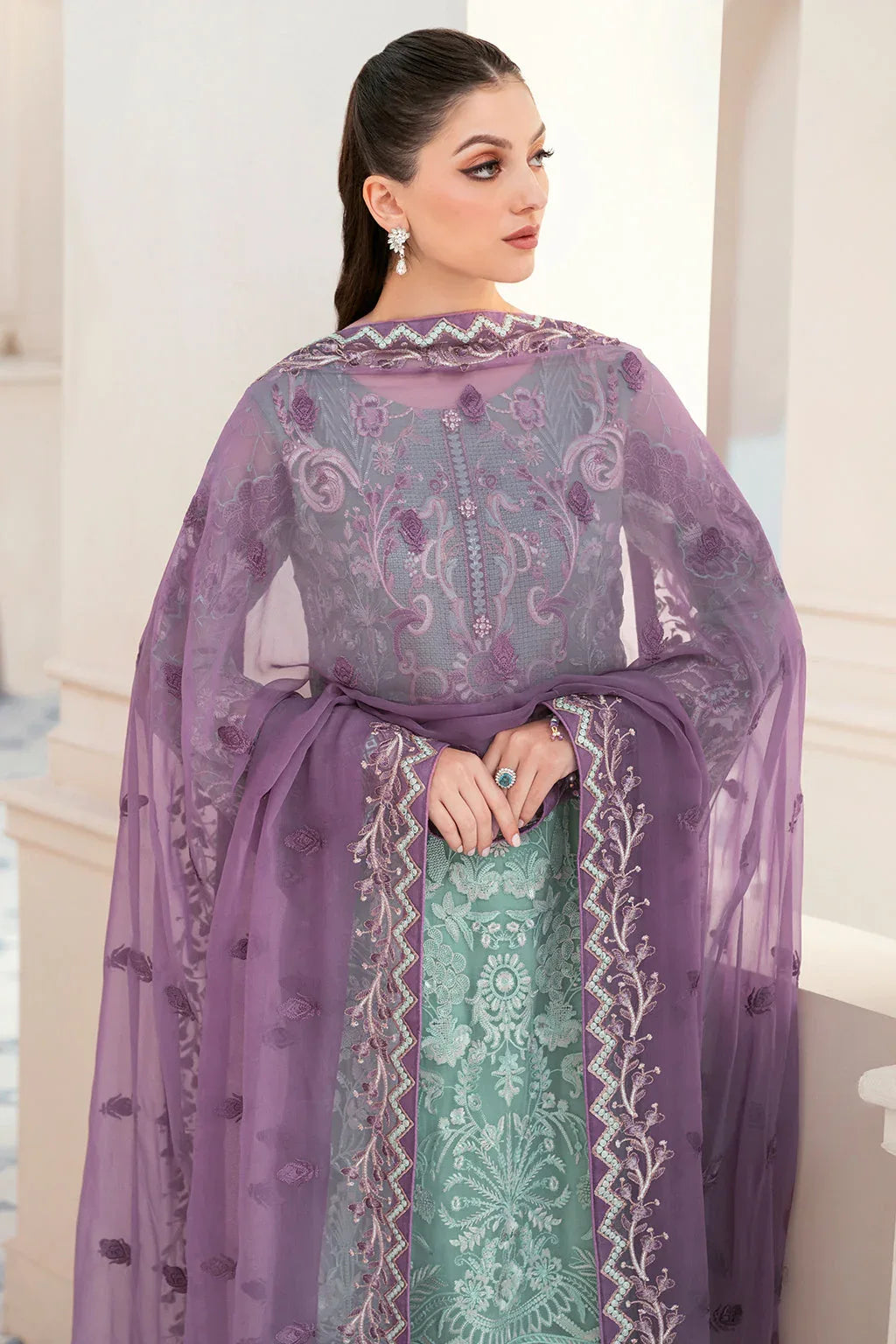 Ramsha | Rangoon Chiffon Collection 24 | D-902 - Rang-e-Khaas