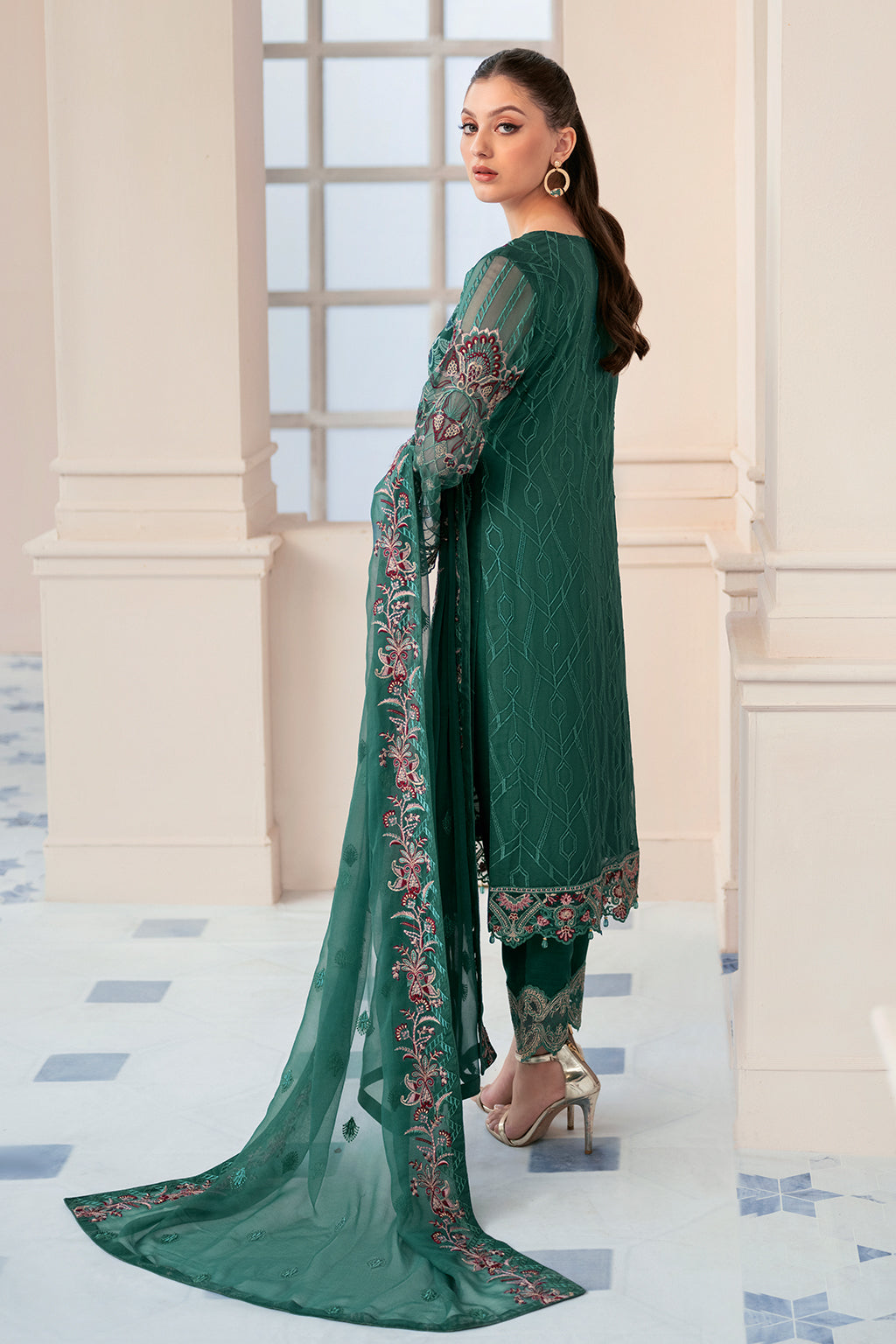 Ramsha | Rangoon Chiffon Collection 24 | D-908 - Rang-e-Khaas