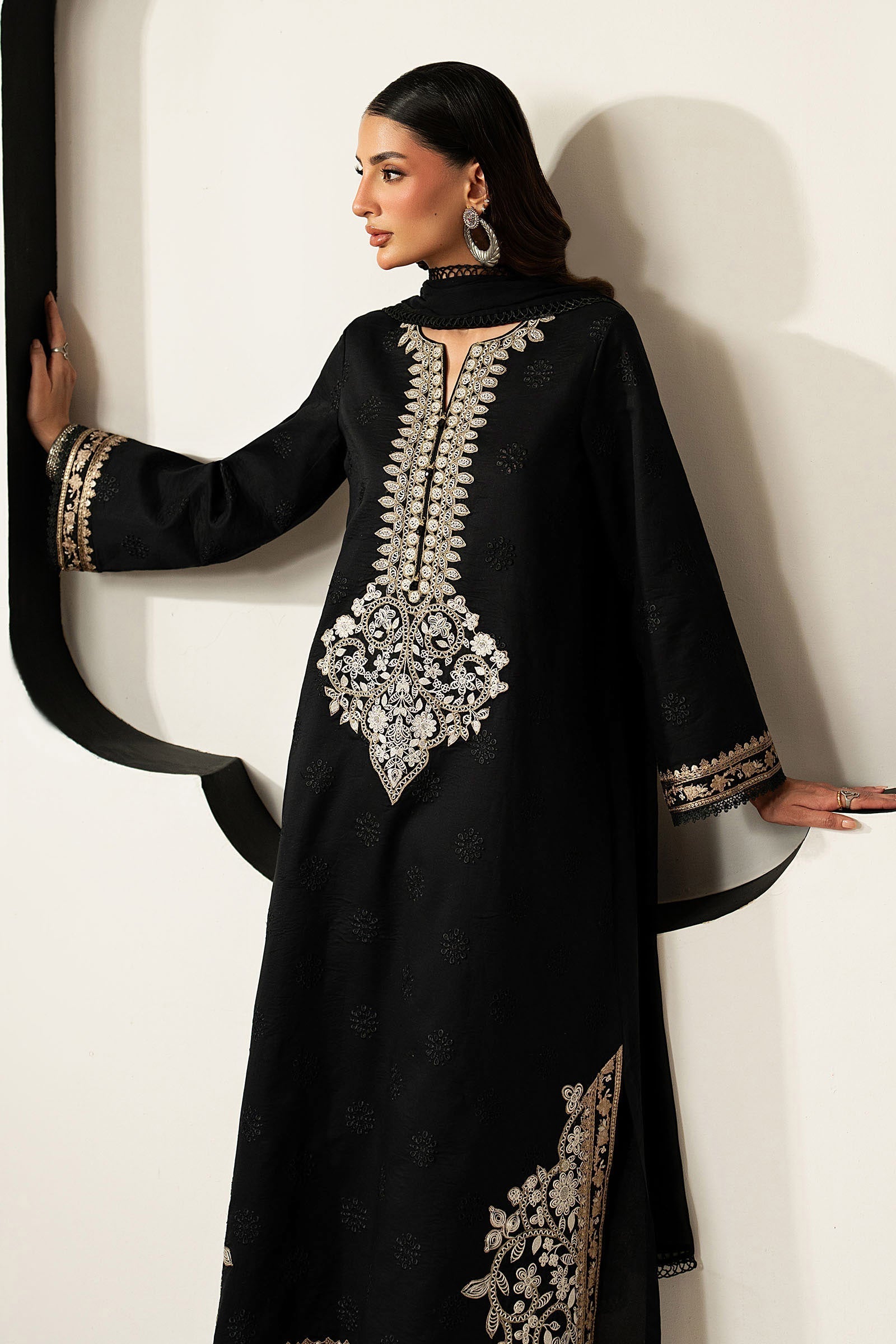 Maria B 3 Piece Embroidered Lawn Suit