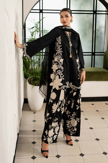 Maria B 3 Piece Embroidered Dobby Lawn Suit