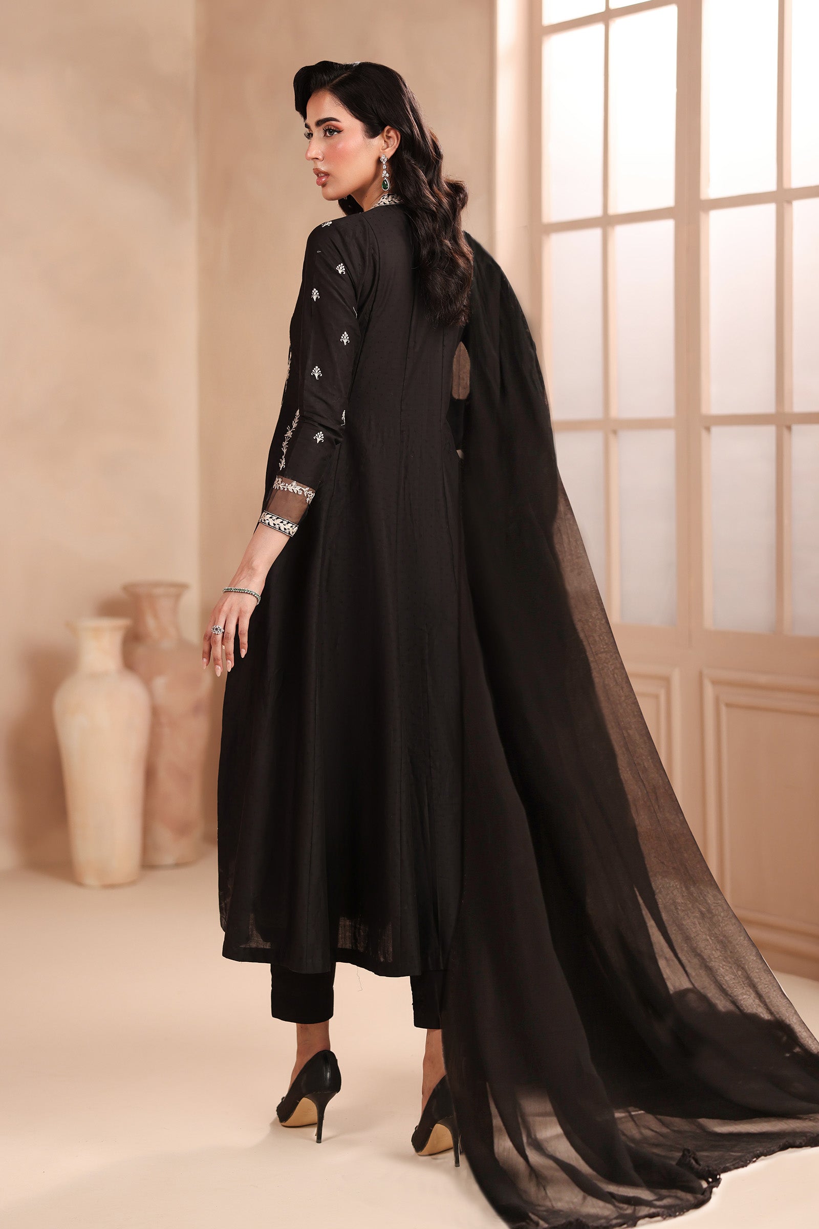 Maria B 3 Piece Embroidered Lawn Suit