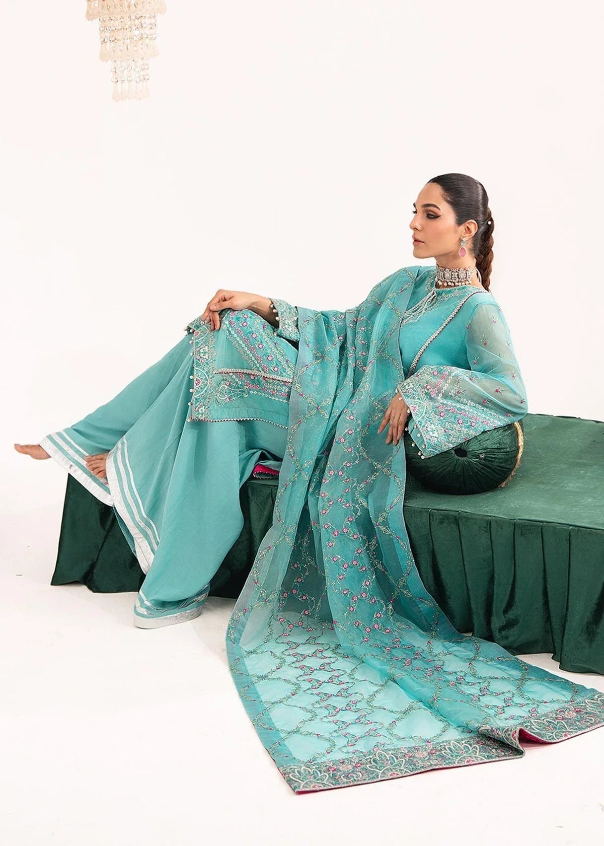 Dastoor | Sajni Luxury Eid Collection 24 | Gulnoor - Rang-e-Khaas