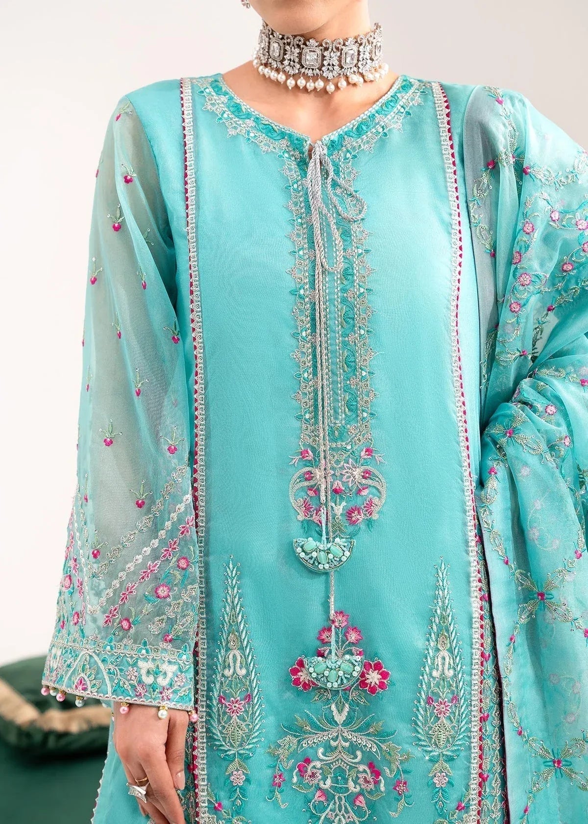 Dastoor | Sajni Luxury Eid Collection 24 | Gulnoor - Rang-e-Khaas