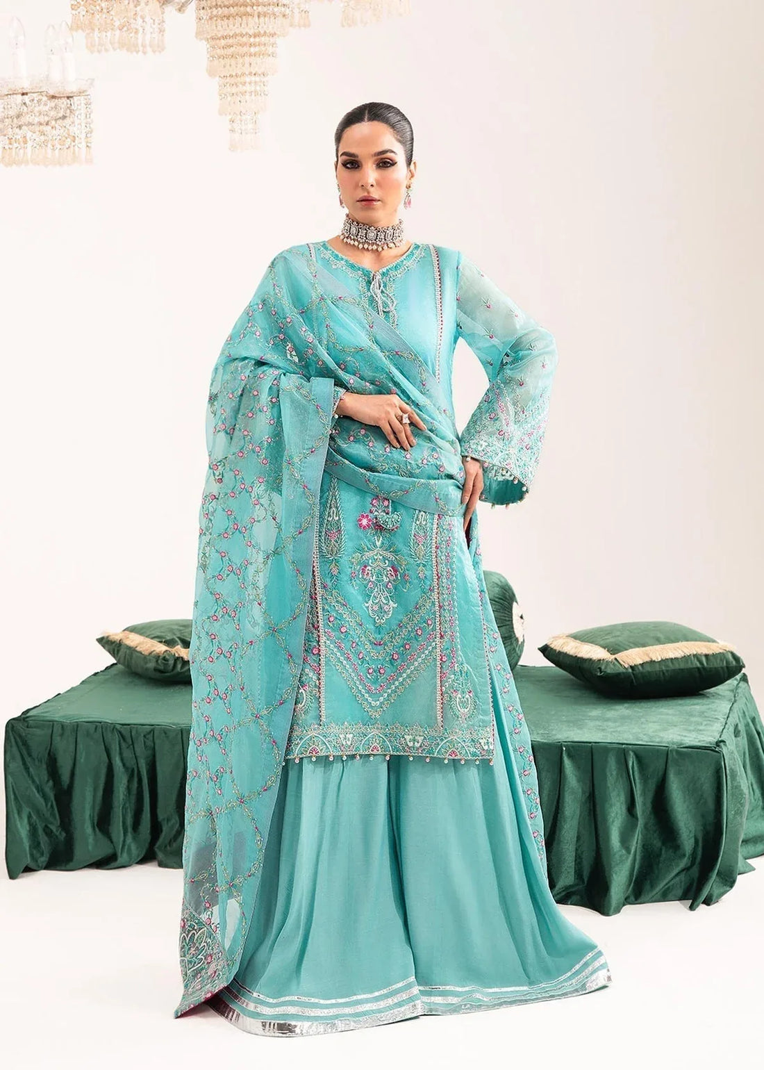 Dastoor | Sajni Luxury Eid Collection 24 | Gulnoor - Rang-e-Khaas