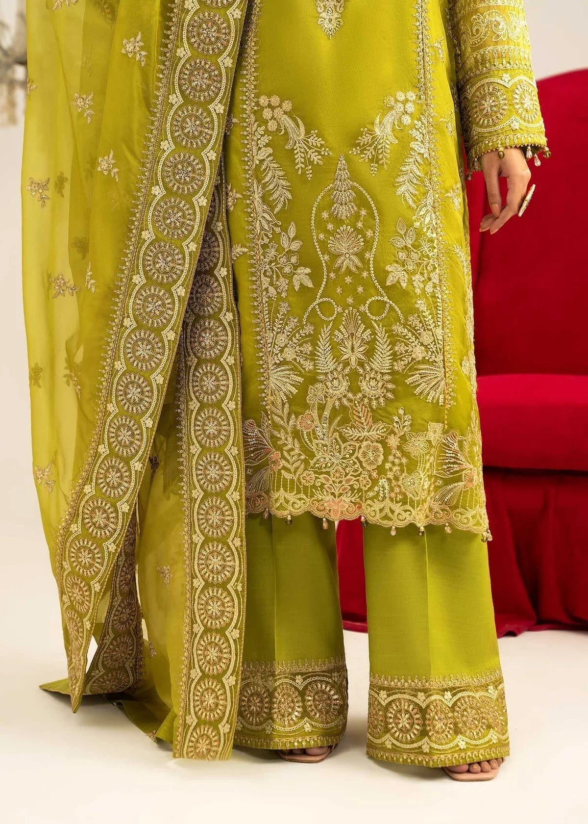 Dastoor | Sajni Luxury Eid Collection 24 | Yaqoot - Rang-e-Khaas