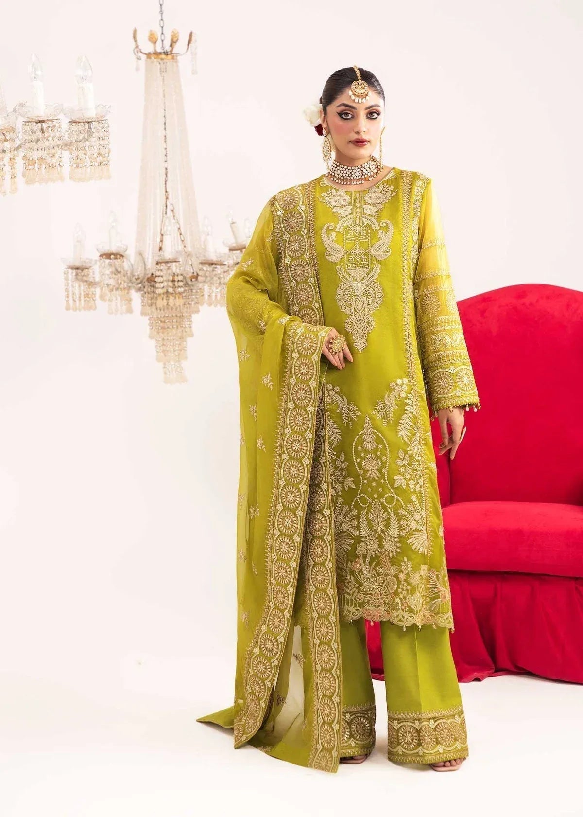 Dastoor | Sajni Luxury Eid Collection 24 | Yaqoot - Rang-e-Khaas