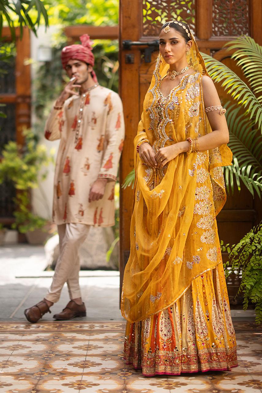 Deepak Perwani | Jaipur Heritage Wedding Wear | Ktd4089