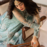 Zarin by Eleshia Embroidered Net 3Pc Suit D-01 Zarela