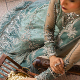 Zarin by Eleshia Embroidered Net 3Pc Suit D-01 Zarela